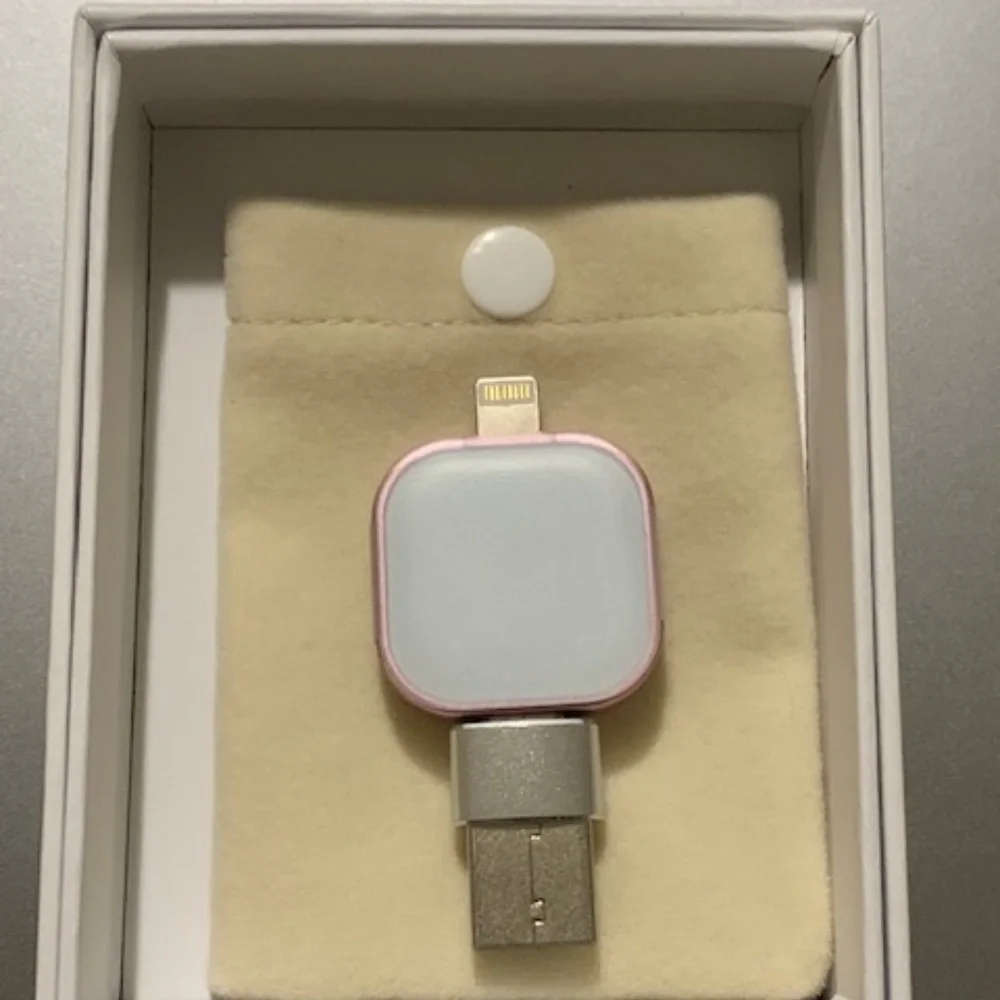 Rose Gold Digit Safe OTG Plug-Play Multi-Function USB Flash Disk 64GB